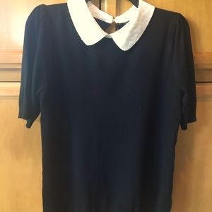 Short sleeve sweater